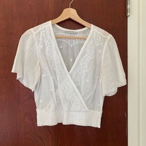 White top from Abercrombie and Fitch